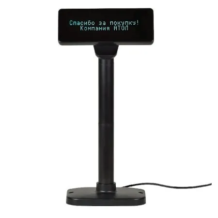 Дисплей покупателя АТОЛ PD-2800 USB, черный