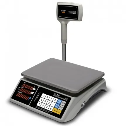 Весы торговые M-ER 328АСРХ-15.2 LED,Touch-M/ RS232, USB