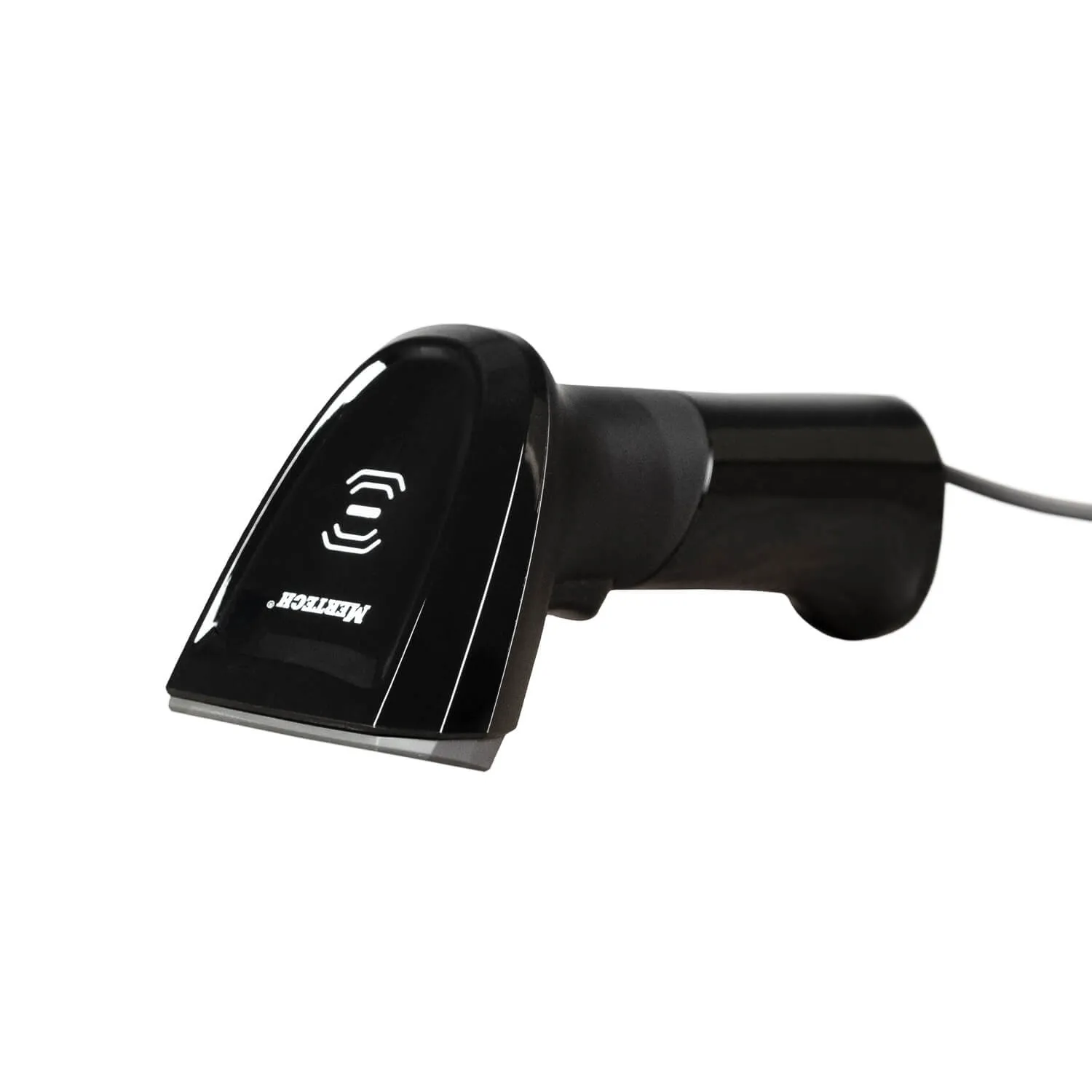 Проводной сканер штрих-кода MERTECH NS031 P2D USB, USB эмуляция RS232 black cable 2m