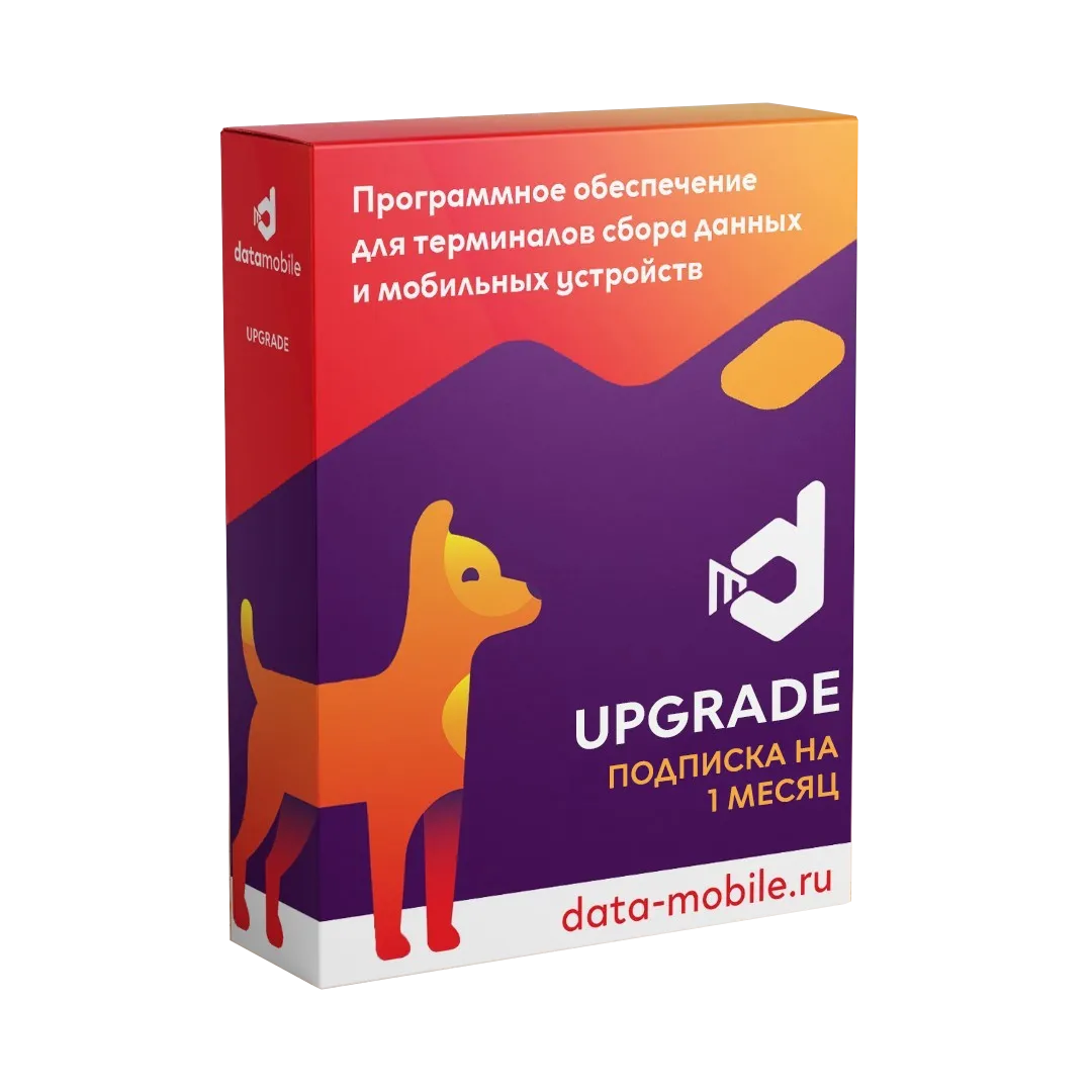 ПО DataMobile, Upgrade с версии Стандарт до Стандарт Pro (DM->DMPro)