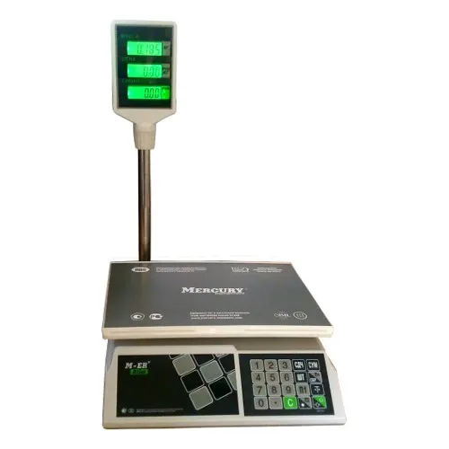 На фото – весы торговые M-ER 326 ACP-32.5 с АКБ LCD Slim