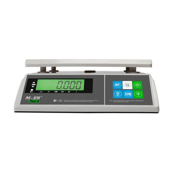весы порционные m-er 326afu -6.01 lcd с usb