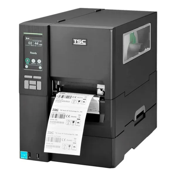 Принтер этикеток TSC MH341P (термо-трансфер, 300dpi, RS, USB, Ethernet, смотчик)