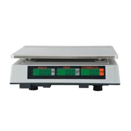 весы торговые m-er 327ac-15.2 с акб (без стойки) lcd