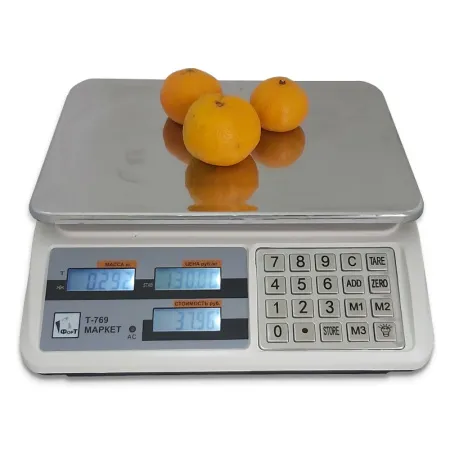 весы торговые форт-т 769 (32; 5) lcd маркет