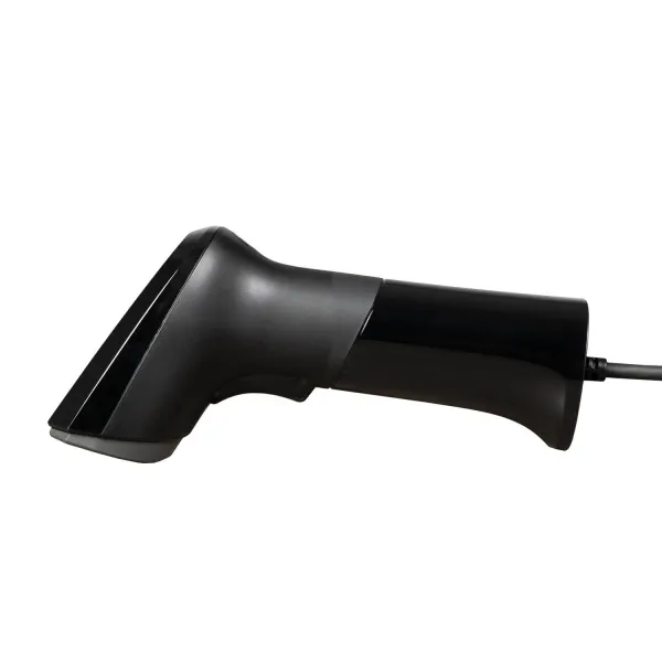 проводной сканер штрих-кода mertech ns031 p2d usb, usb эмуляция rs232 black cable 2m