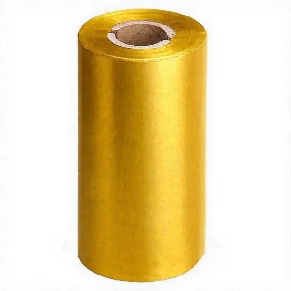Лента красящая 110mm x300m х25,4mm  RESIN OUT  (Золото) IQ code