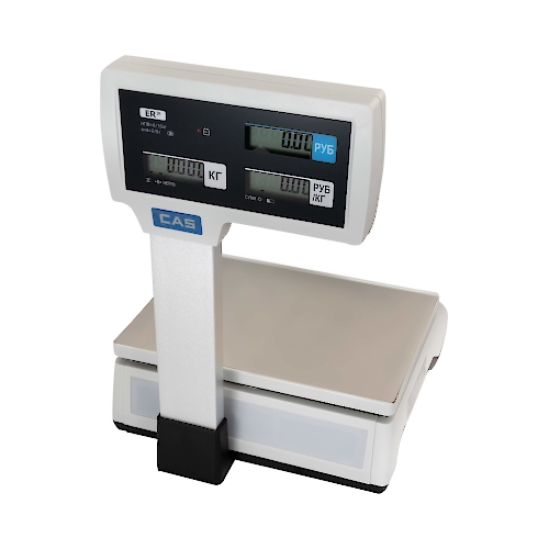 весы торговые cas er jr-30cbu