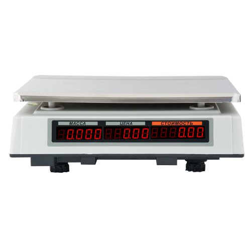 весы торговые m-er 327ас-15.2 с акб без стойки led