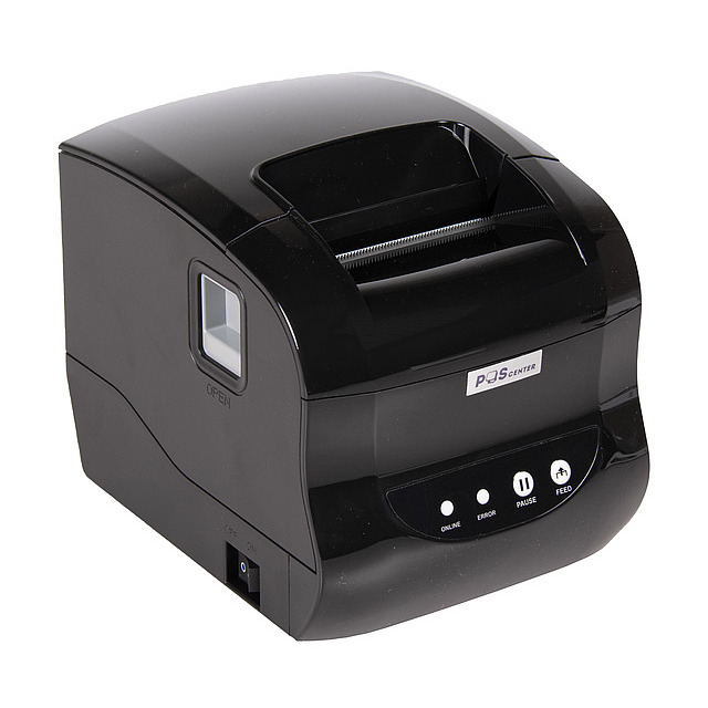 Принтер этикеток POScenter PC-365W (термо, 203dpi, USB, WiFi) черный (3257)