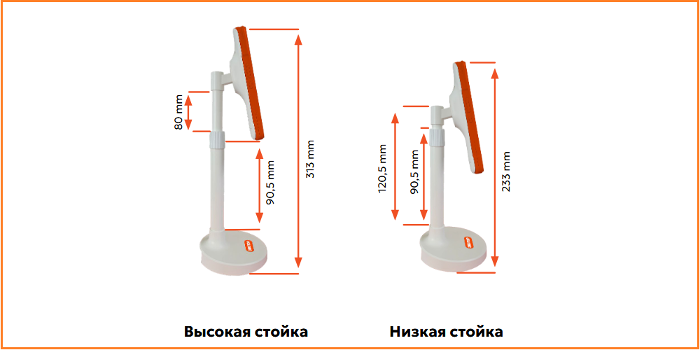 Варианты исполнения стойки-кронштейна Варианты исполнения стойки-кронштейна