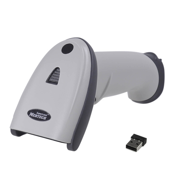 Беспроводной сканер штрих-кода MERTECH CL-2220 BLE SPP Dongle P2D USB white