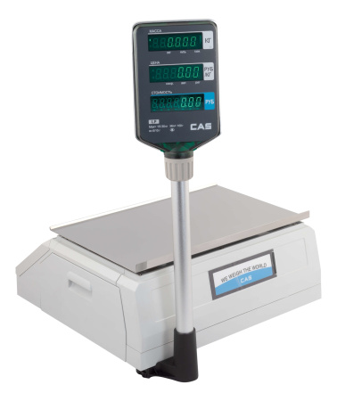 весы с печатью этикетки cas lp-15r ver.1.6 ethernet