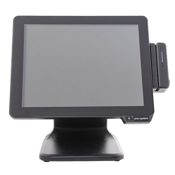 pos терминал-моноблок poscenter pos 200 (15", pcap, j3455, ram 4gb, ssd 64gb, msr) без ос