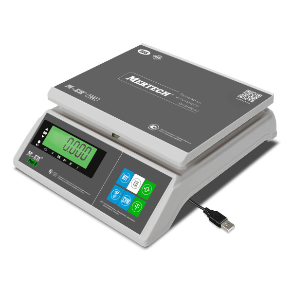 Весы порционные M-ER 326AFU -6.01 LCD с USB